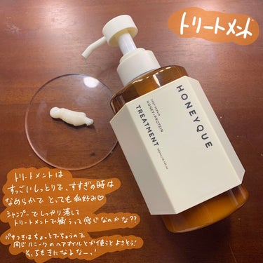 ディープリペア シャンプー モイスト／ヘアトリートメント モイスト お試し容量 限定キット 各300ml/ハニーク/シャンプー・コンディショナーを使ったクチコミ（3枚目）