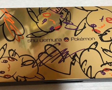 ピカシュウ アイ パレット‐サンダーショック/shu uemura/アイシャドウパレットを使ったクチコミ(2枚目)