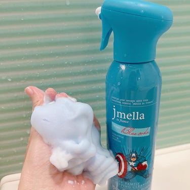 jmella ジェイメラ ブルーホイップHFBソープ／キャプテンアメリカのクチコミ「jmella
ホイップクレンザー

楽しくお風呂に入れる秘密道具‪⸜♡⸝‍‬

子供に使える泡.....」（2枚目）