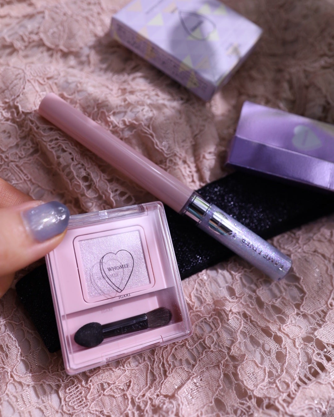 フーミー シングルラメシャドウ/WHOMEE/単色アイシャドウを使ったクチコミ(6枚目)