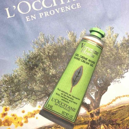 ミントヴァーベナ ソルベハンドクリーム/L'OCCITANE/ハンドクリームを使ったクチコミ(1枚目)