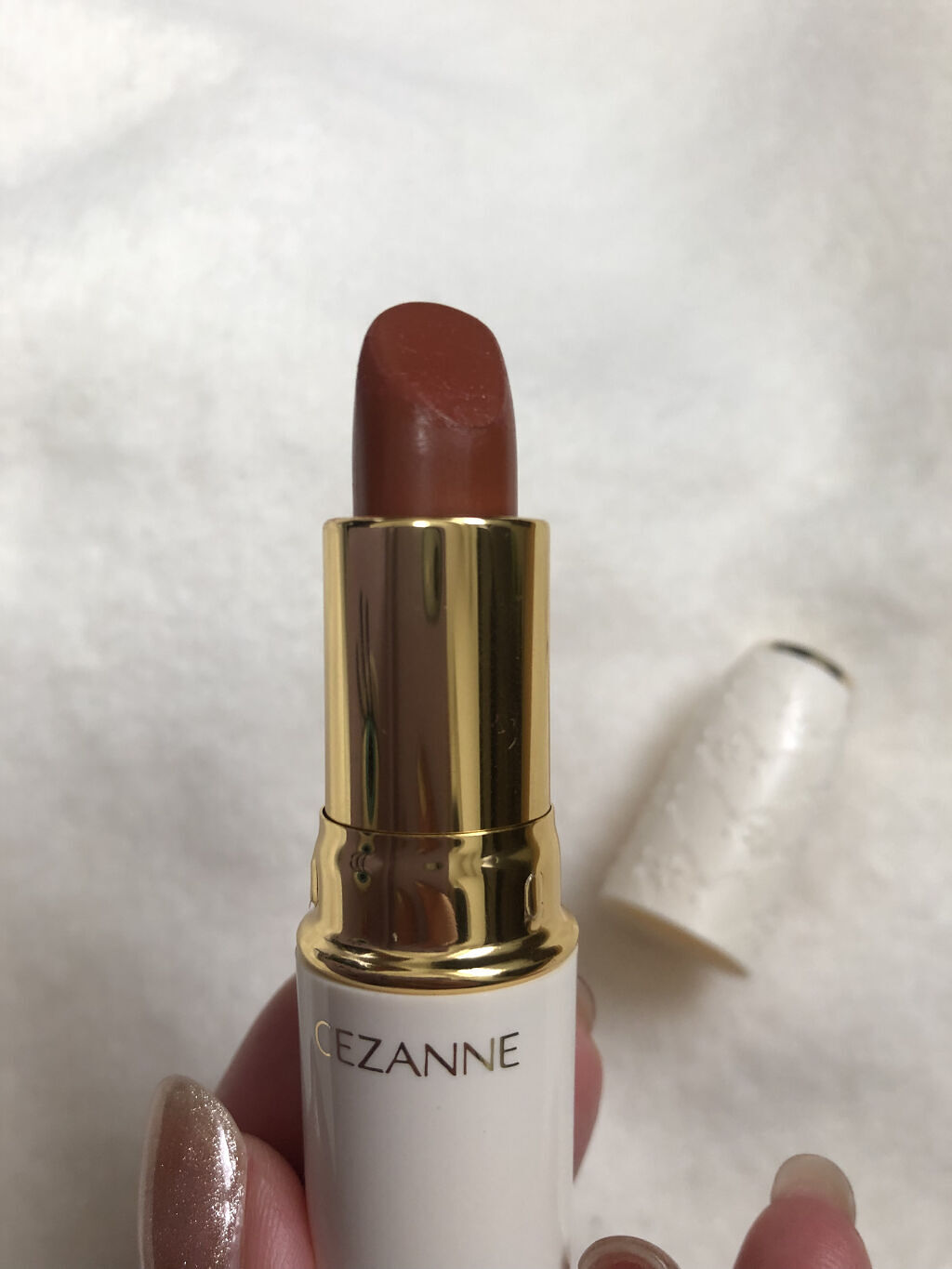 ラスティング リップカラーN/CEZANNE/口紅を使ったクチコミ（2枚目）