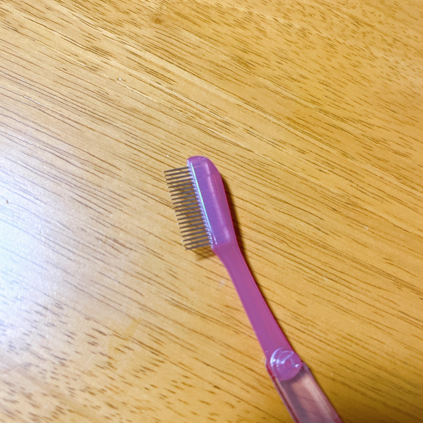 マスカラコームメタルN ペールP/チャスティ/その他化粧小物を使ったクチコミ(3枚目)
