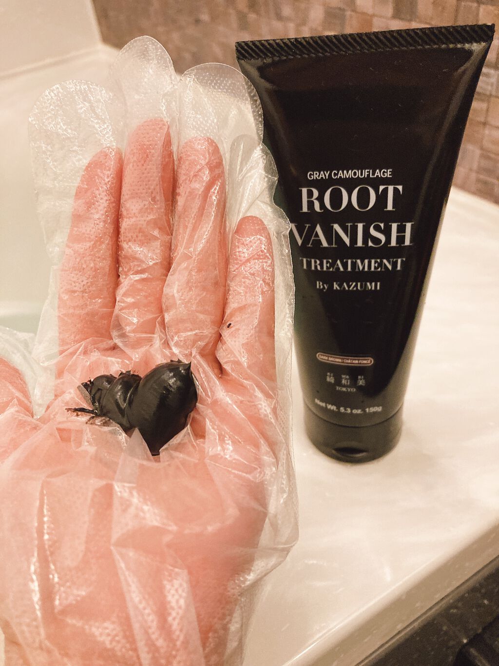 ROOT VANISH 白髪染めカラーシャンプー/ トリートメント/綺和美/市販シャンプーを使ったクチコミ（2枚目）