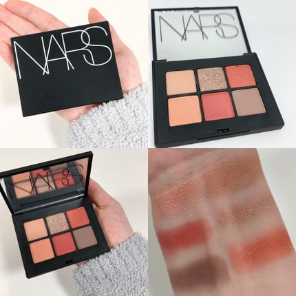 ヴォワヤジュールアイシャドウパレット/NARS/アイシャドウパレットを使ったクチコミ(4枚目)