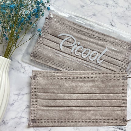 不織布 カラーマスク/Picool/マスクを使ったクチコミ(2枚目)