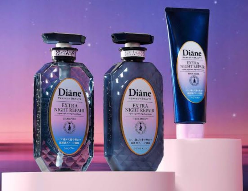 エクストラナイトリペア シャンプー＆トリートメント/ダイアン/市販シャンプーを使ったクチコミ（1枚目）