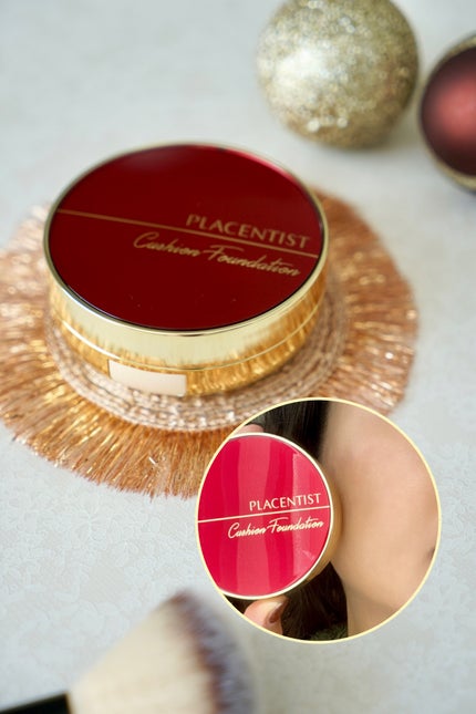 プラセンティストクッションファンデーション/ステファニー/クッションファンデーションを使ったクチコミ(6枚目)