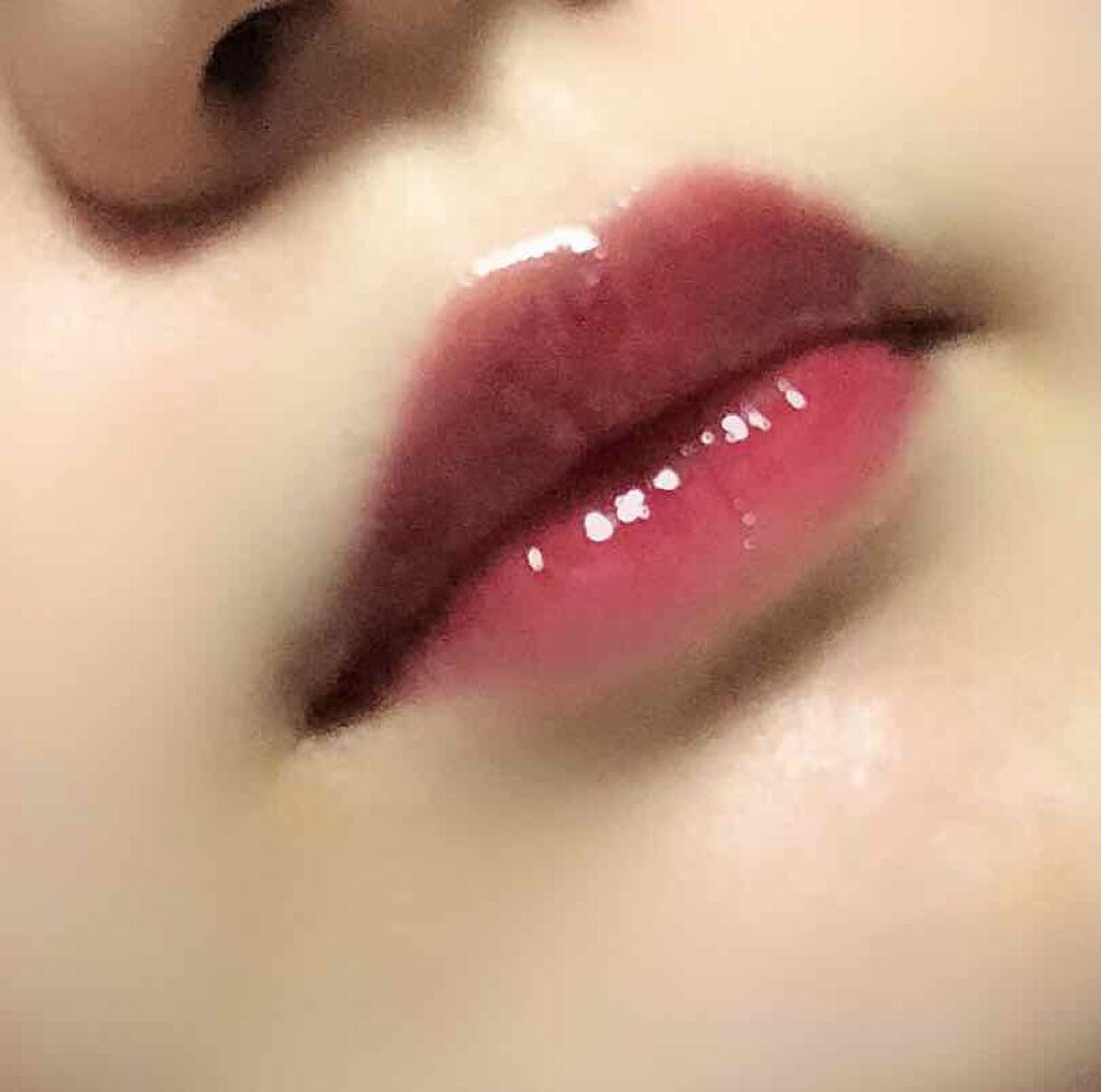 ジューシーラスティングティント/rom&nd/リップティントを使ったクチコミ（2枚目）