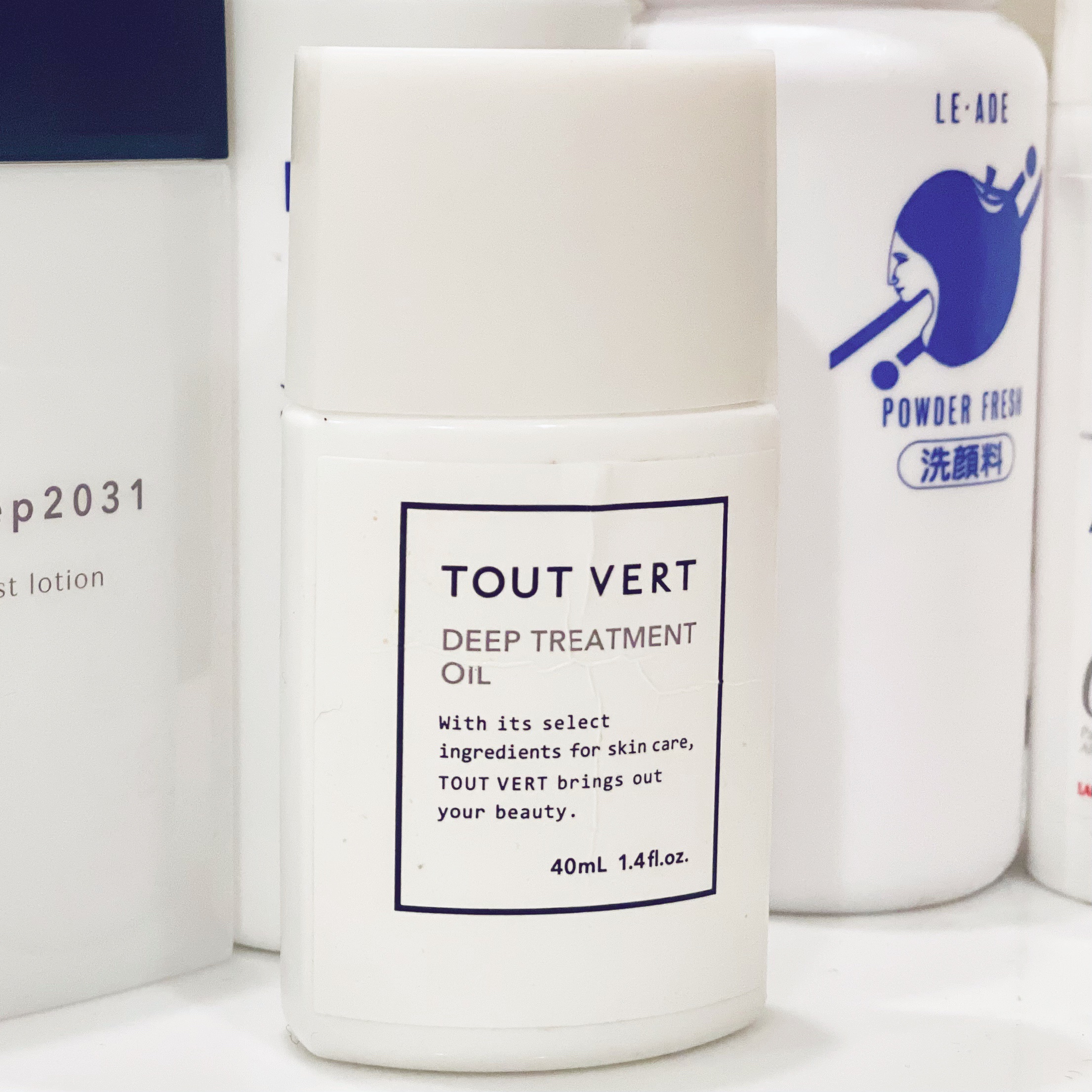 ディープトリートメントオイル/TOUT VERT/アウトバストリートメントを使ったクチコミ（1枚目）