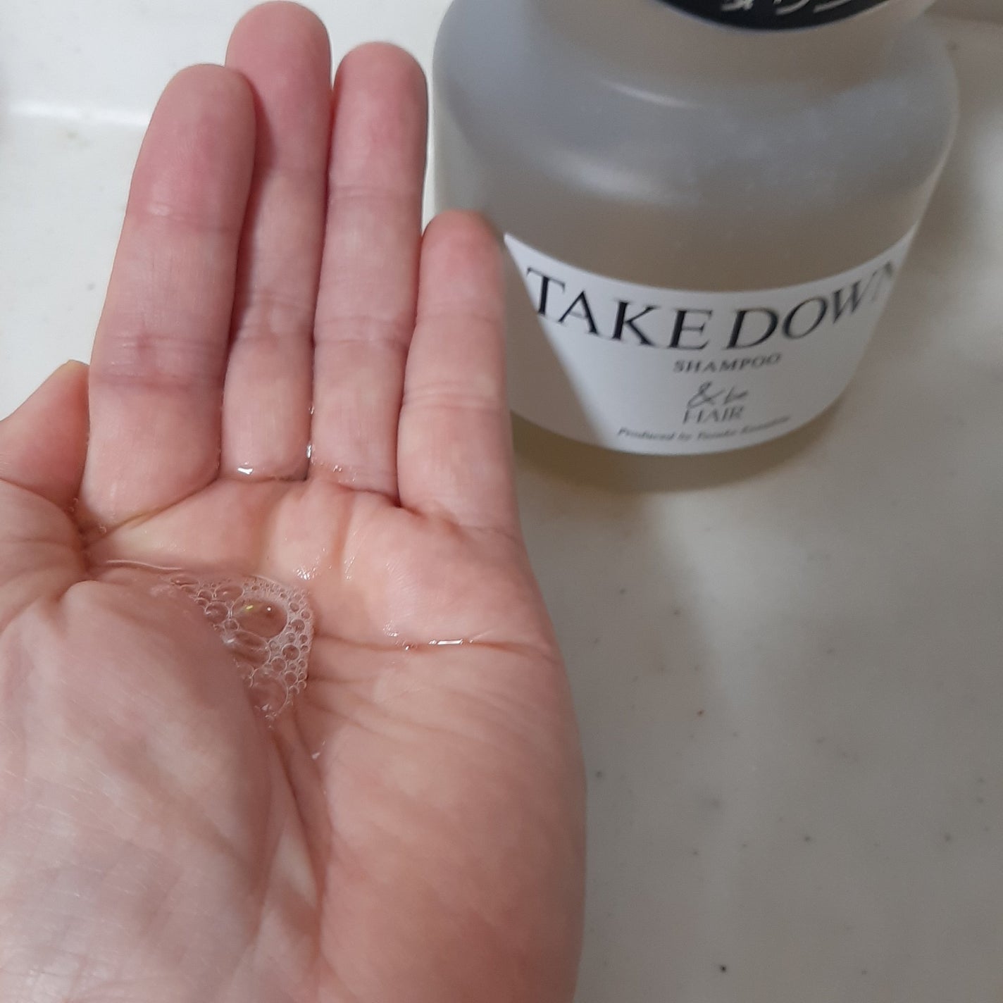 &be テイクダウンシャンプー/&be HAIR/市販シャンプーを使ったクチコミ(1枚目)
