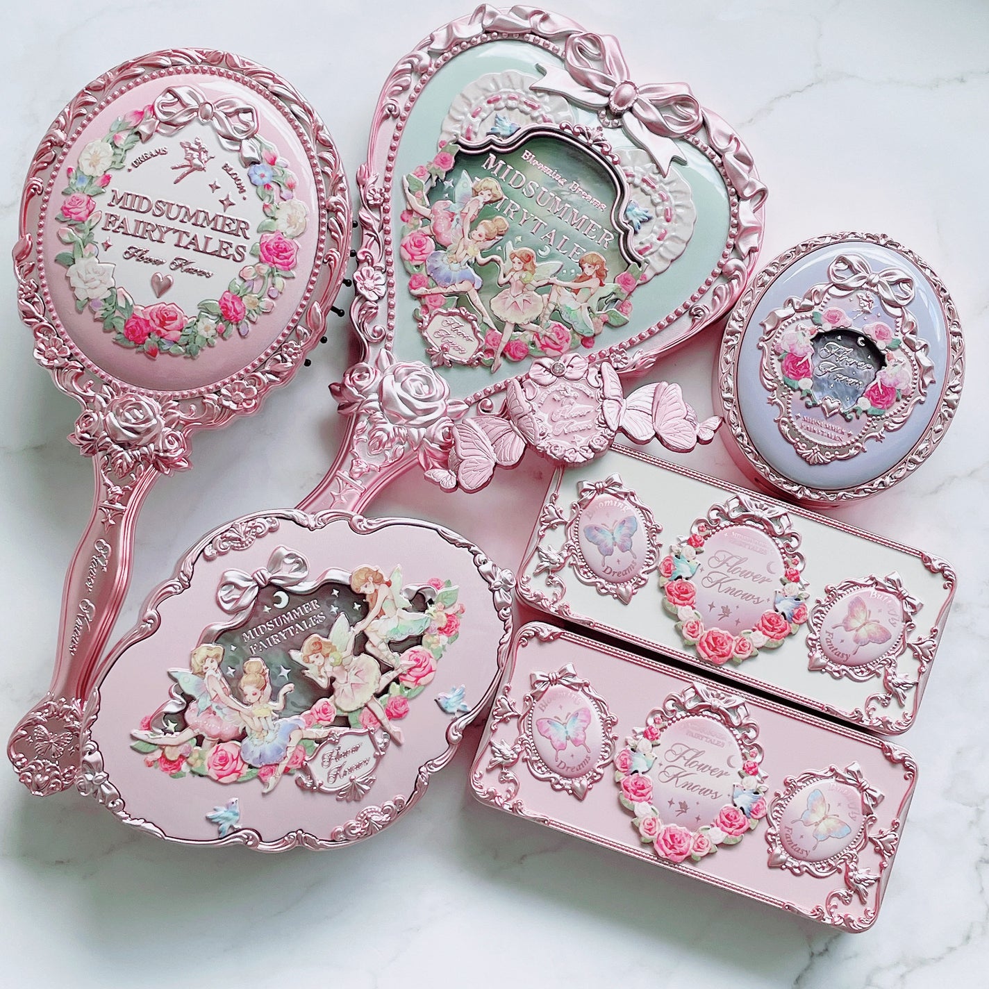 ミッドサマーフェアリーテイルズコレクション 5色アイシャドウパレット/FlowerKnows/アイシャドウパレットを使ったクチコミ(1枚目)