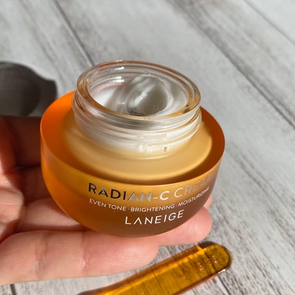 ラディアンーCクリーム/LANEIGE/フェイスクリームを使ったクチコミ(7枚目)