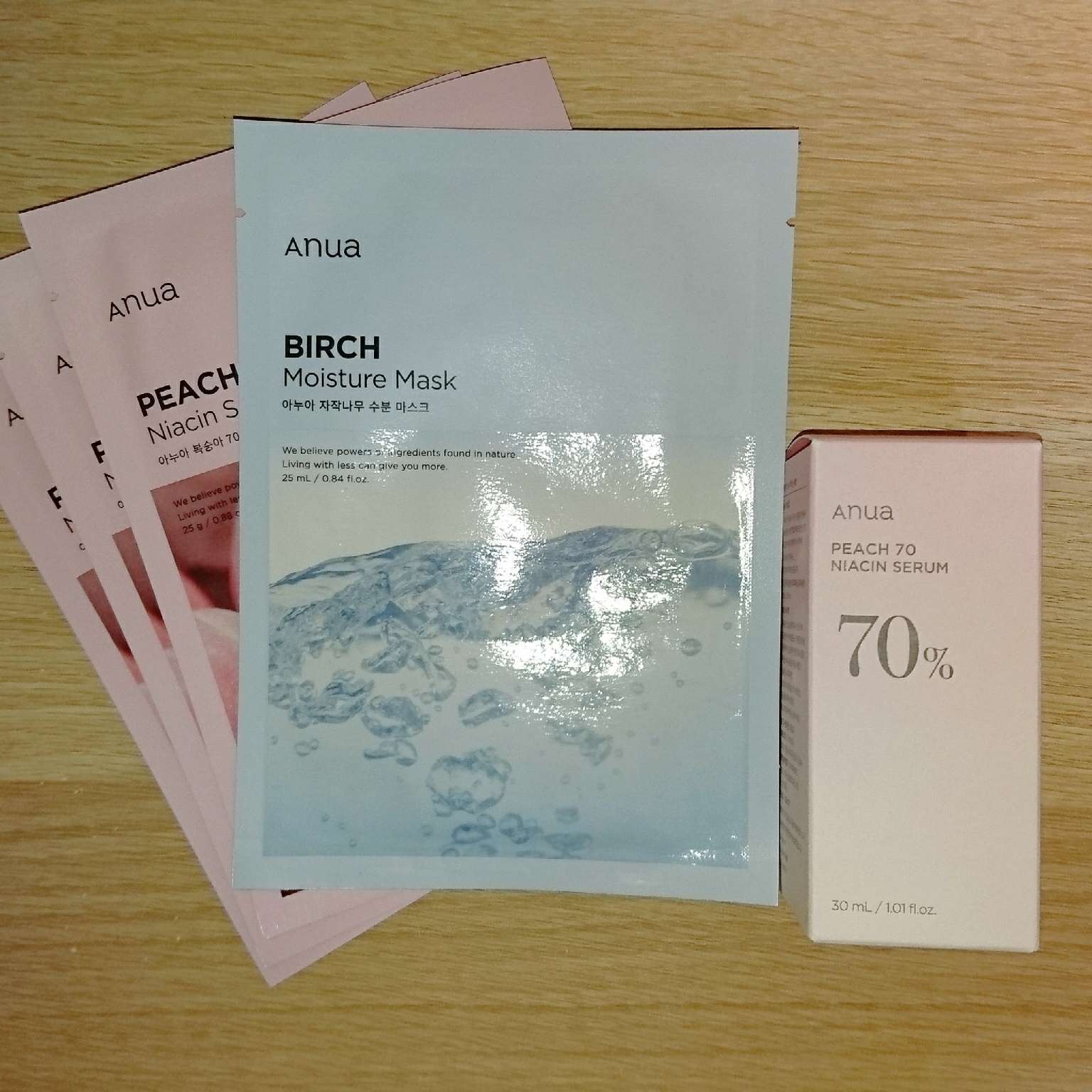 桃70%ナイアシンセラム/Anua/美容液を使ったクチコミ（1枚目）