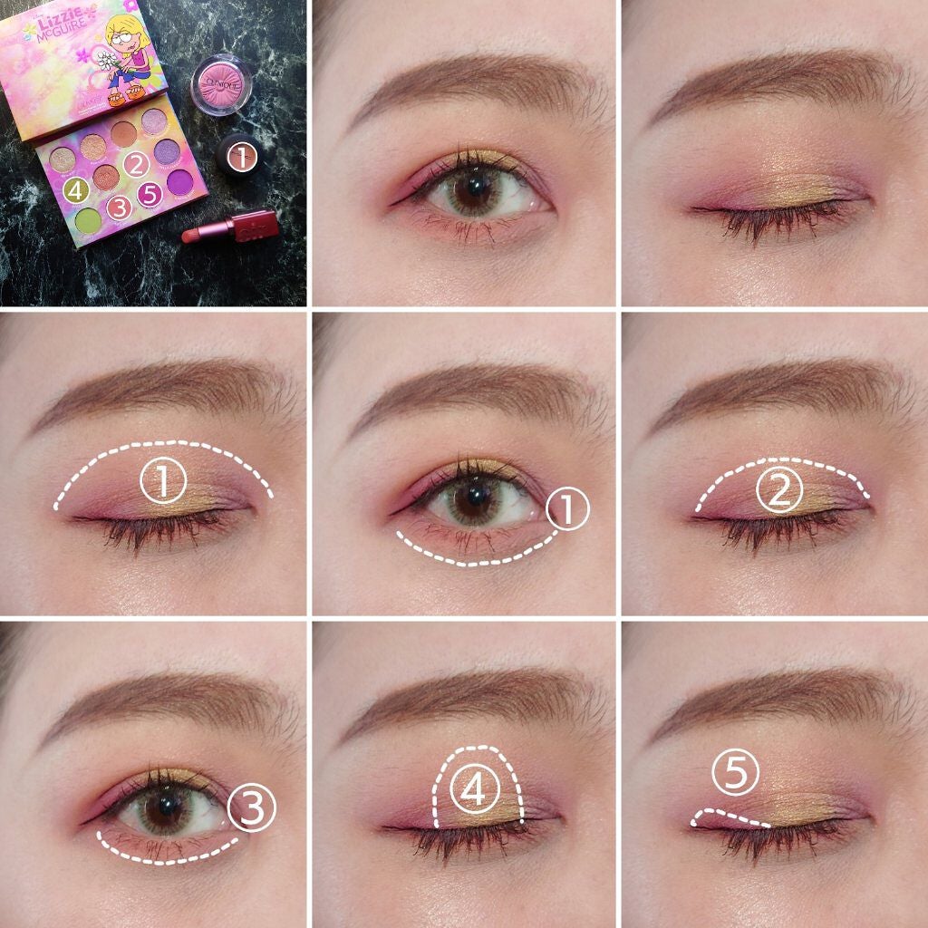 What Dreams Are Made Of/ColourPop/アイシャドウパレットを使ったクチコミ(4枚目)