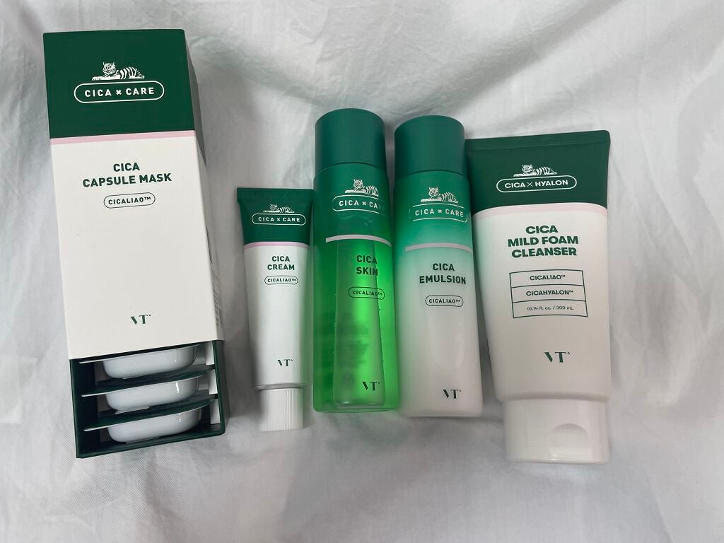 CICA カプセルマスク/VT/洗い流すパック・マスクを使ったクチコミ(1枚目)