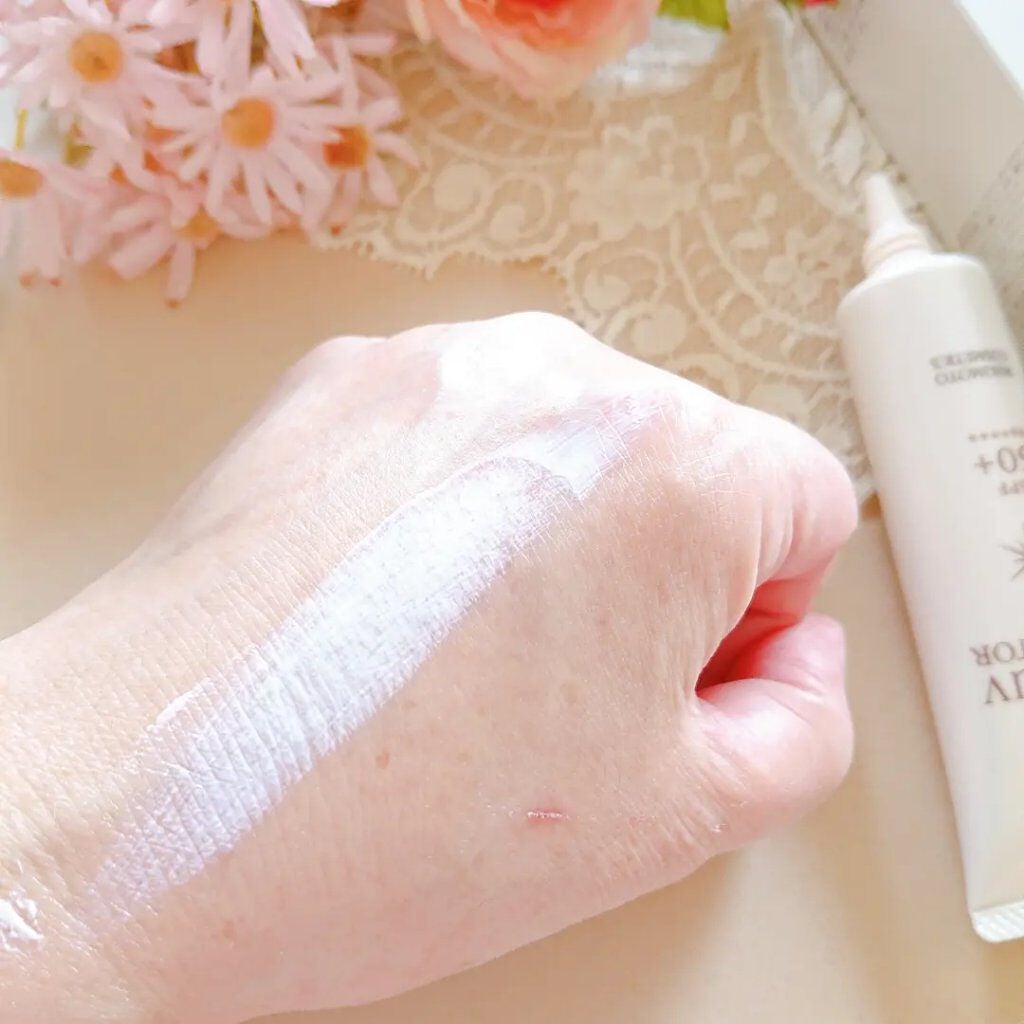 フェイス UVプロテクター/ミキモト コスメティックス/日焼け止めクリームを使ったクチコミ(3枚目)