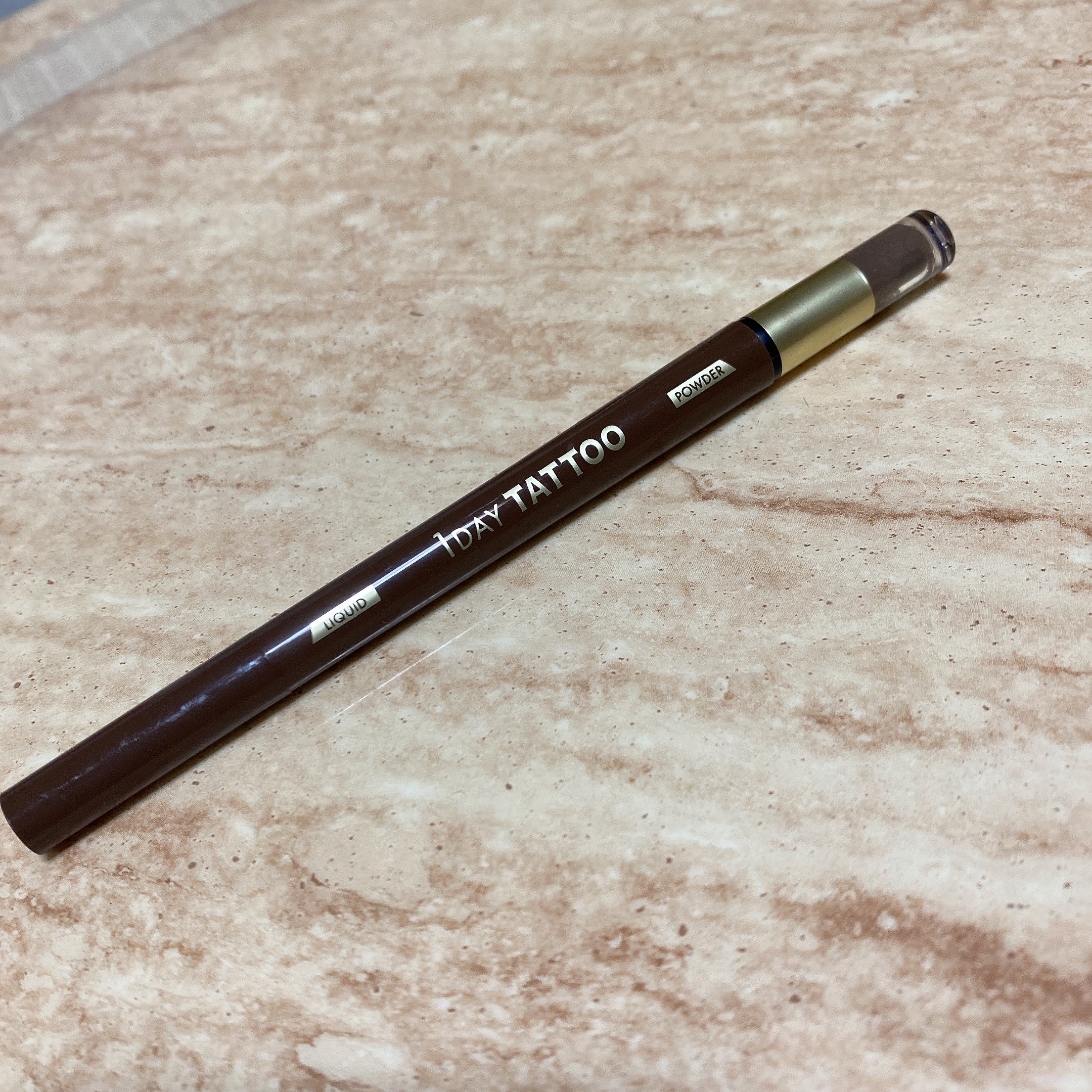 ラスティングツーウェイアイブロウ リキッドWpa 03 モカブラウン/K-パレット/リキッドアイブロウを使ったクチコミ（1枚目）