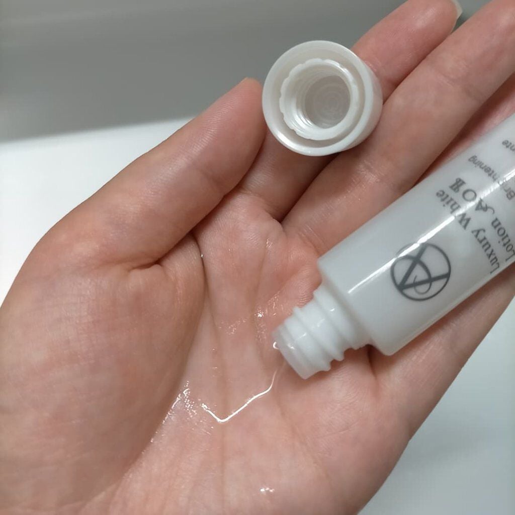 ラグジュアリーホワイト トライアルキット/アンプルール/トライアルキットを使ったクチコミ(2枚目)