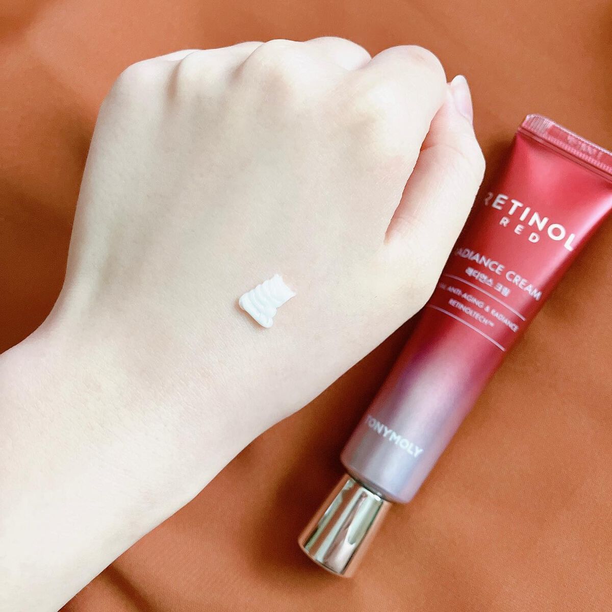 レッドレチノールレディオンスクリーム/TONYMOLY/アイケア・アイクリームを使ったクチコミ（3枚目）