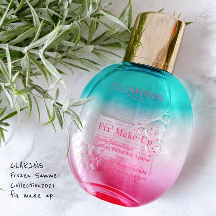 フィックス メイクアップ/CLARINS/ミスト状化粧水を使ったクチコミ(1枚目)