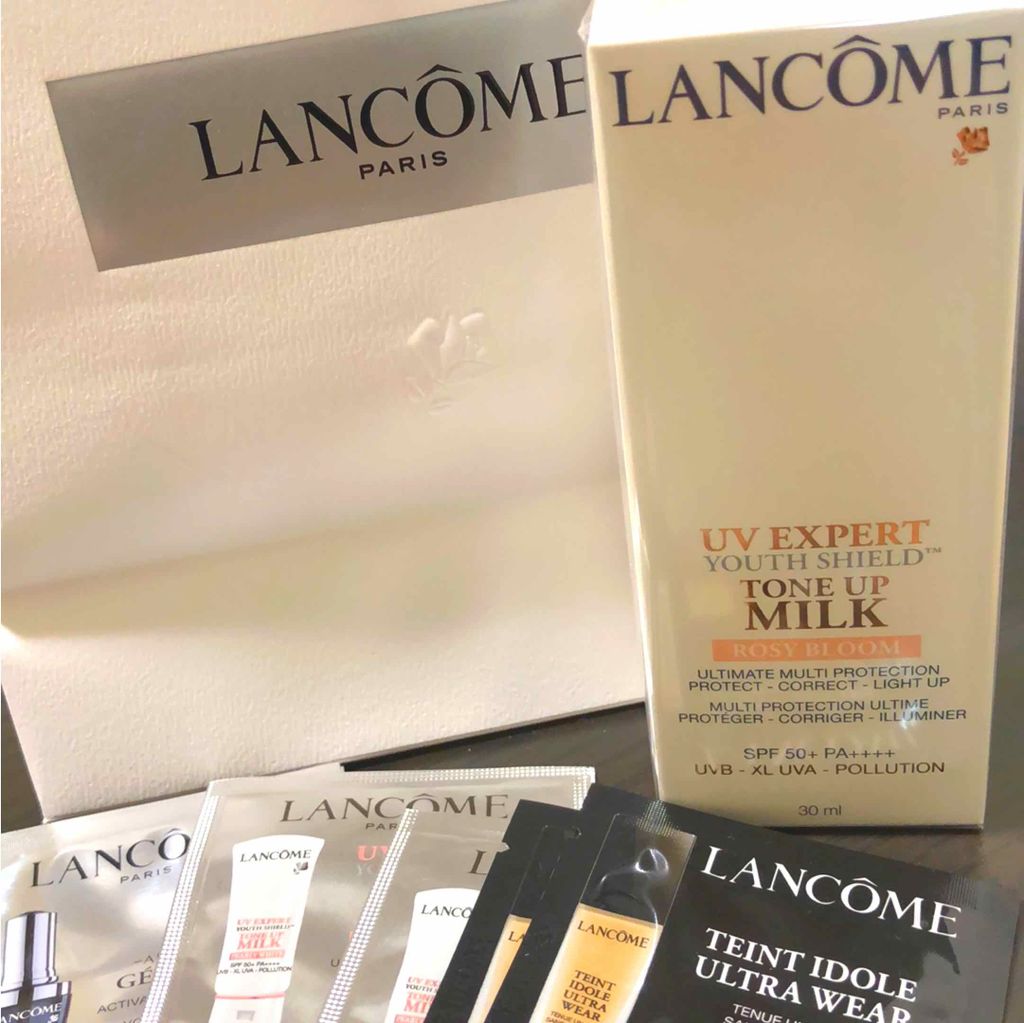 UV エクスペール トーン アップ ローズ/LANCOME/日焼け止め・UVケアを使ったクチコミ（2枚目）