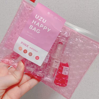 UZU HAPPY BAG PINK edition/UZU BY FLOWFUSHI/メイクアップキットを使ったクチコミ（1枚目）