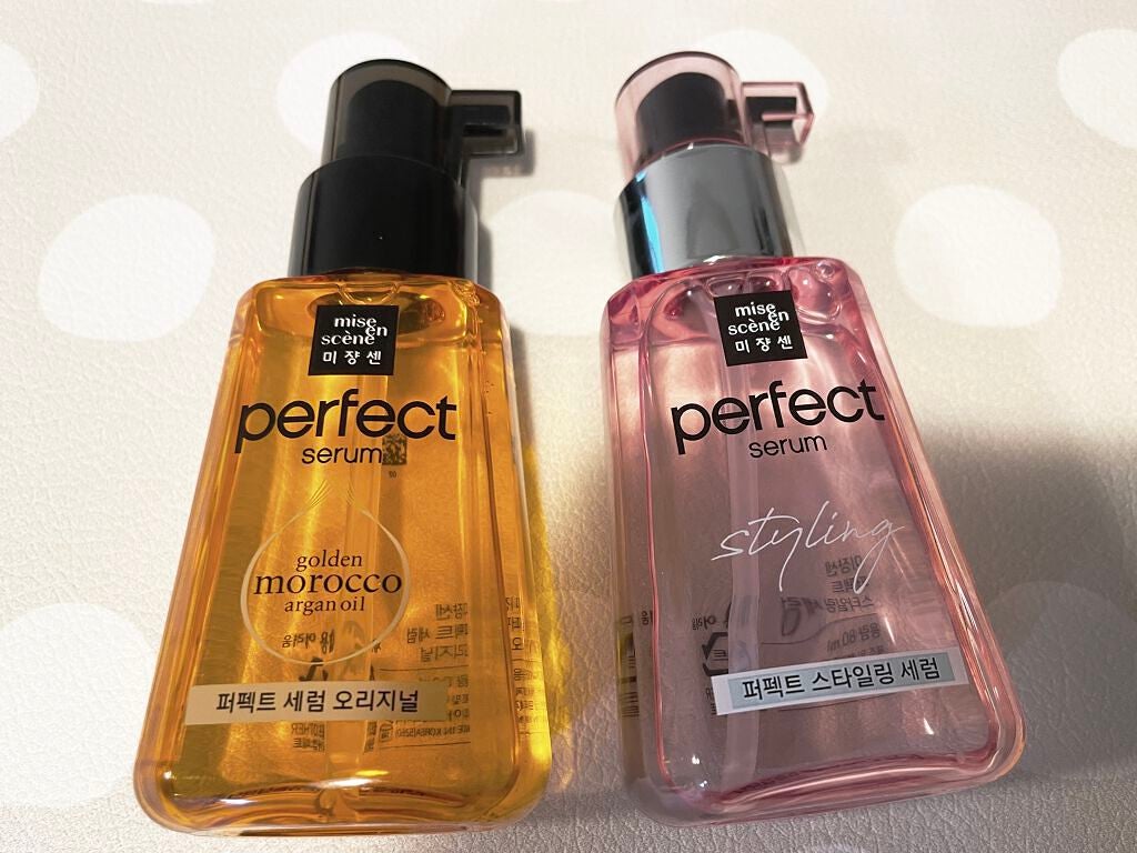 パーフェクト セラム オリジナル/miseenscene/ヘアオイルを使ったクチコミ(1枚目)