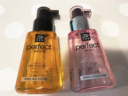 パーフェクト セラム オリジナル/miseenscene/ヘアオイルを使ったクチコミ(1枚目)