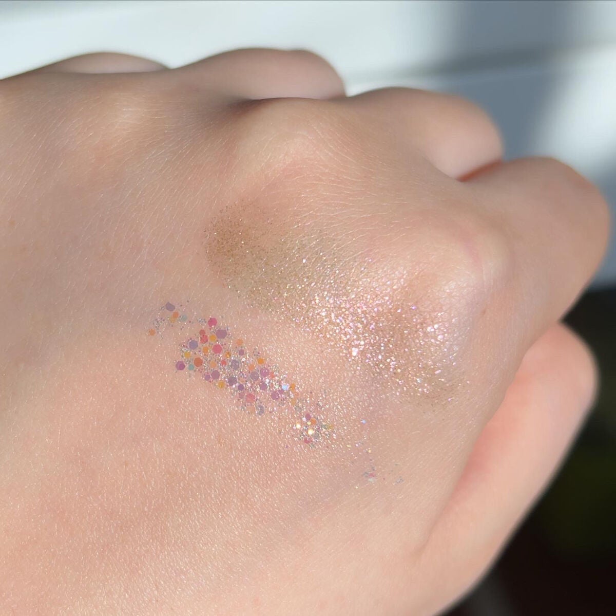 デュオ ポケット グリッター シャドウ/PERIPERA/アイシャドウパレットを使ったクチコミ(5枚目)