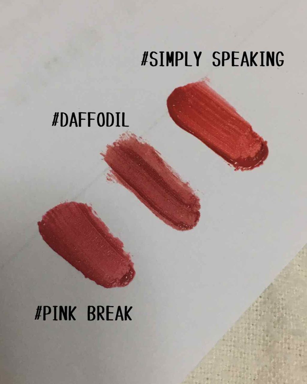 3CE ベルベット リップティント/3CE/リップティントを使ったクチコミ(2枚目)