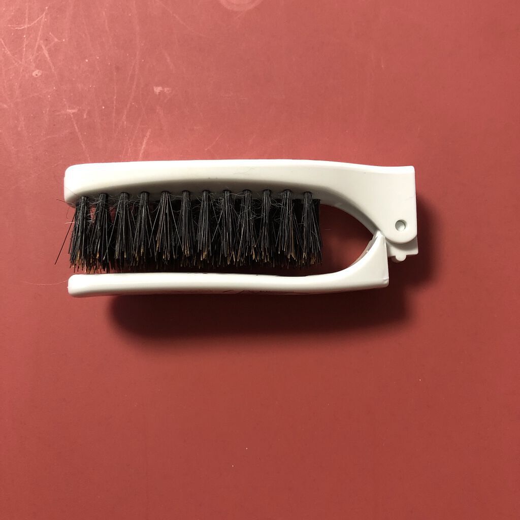 G.H.S 折たたみブラシ獣毛 GH-107/G.H.S/ヘアブラシを使ったクチコミ（3枚目）