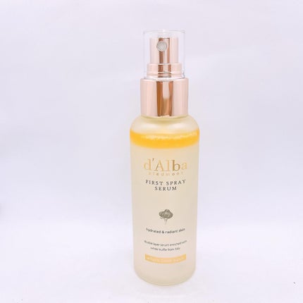 ダルバ ホワイトトリュフファーストスプレーセラム/ダルバ/ミスト状化粧水を使ったクチコミ(1枚目)