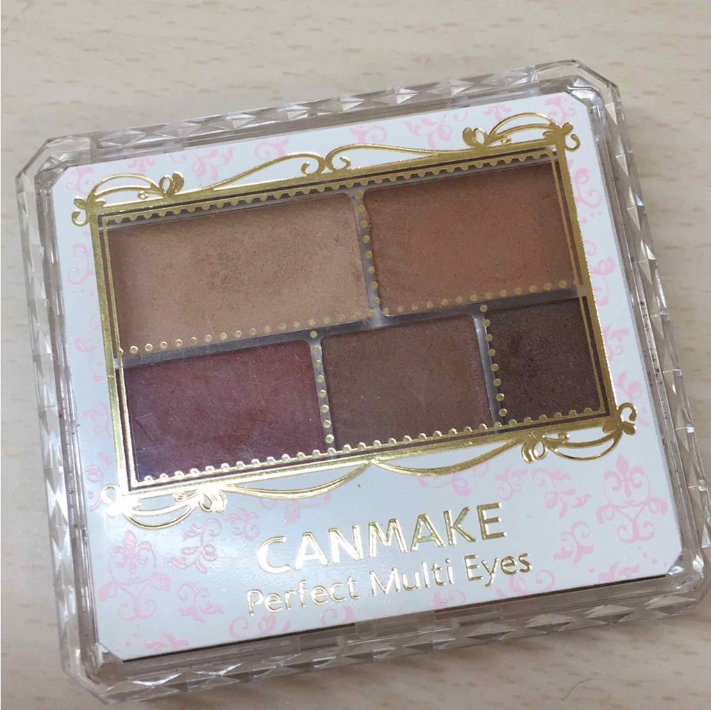 パーフェクトマルチアイズ/キャンメイク/アイシャドウパレットを使ったクチコミ(1枚目)