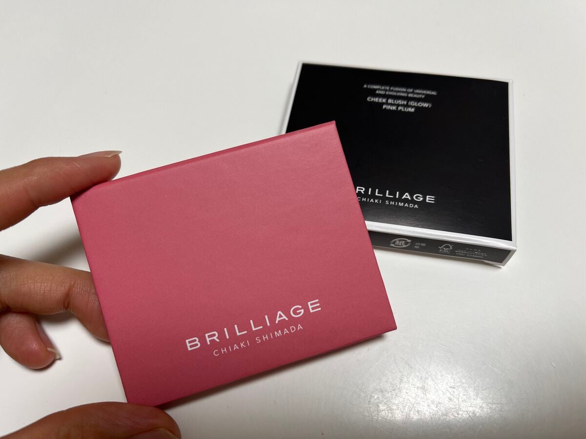 チークブラッシュ(グロウ)/ブリリアージュ/パウダーチークを使ったクチコミ(2枚目)