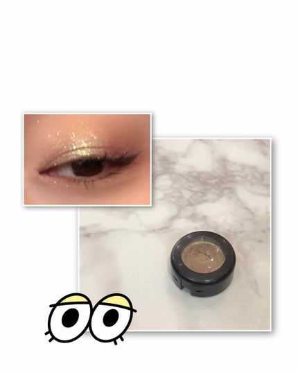 ダズルシャドウ/M・A・C/単色アイシャドウを使ったクチコミ(1枚目)