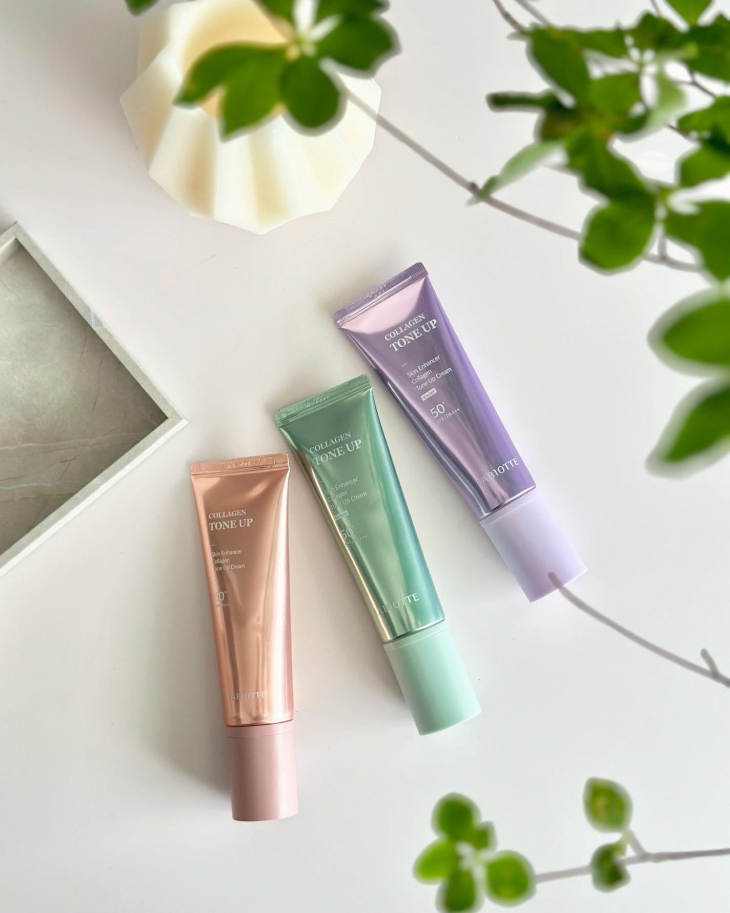 スキンエンハンサーコラーゲントーンアップクリーム/LABIOTTE/日焼け止めクリームを使ったクチコミ(1枚目)