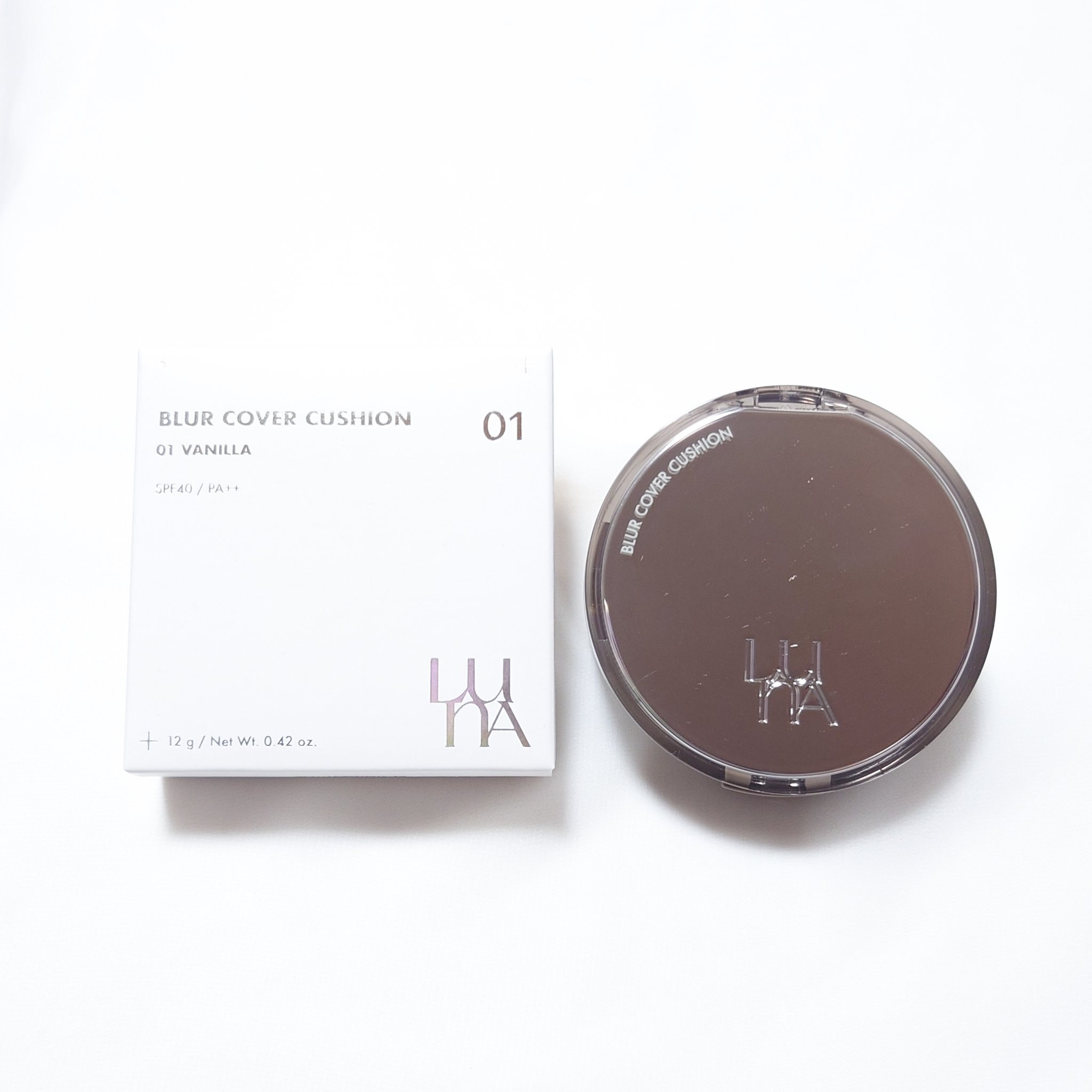 ブラーカバークッション/LUNA/クッションファンデーションを使ったクチコミ（1枚目）