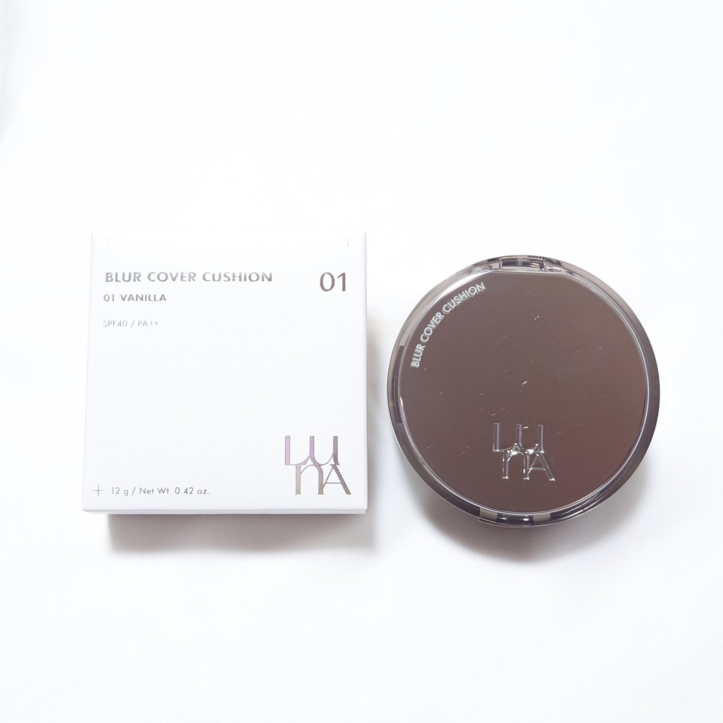 ブラーカバークッション/LUNA/クッションファンデーションを使ったクチコミ(1枚目)