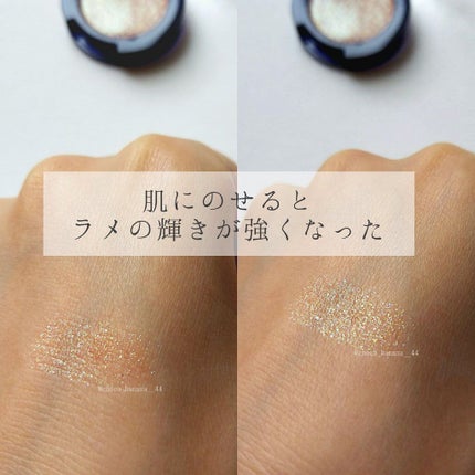 グリッター シャドウ カラー/rom&nd/グリッターを使ったクチコミ(6枚目)