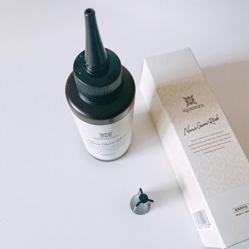 ナノグロウリッチ/iqumore/頭皮ローションを使ったクチコミ（2枚目）
