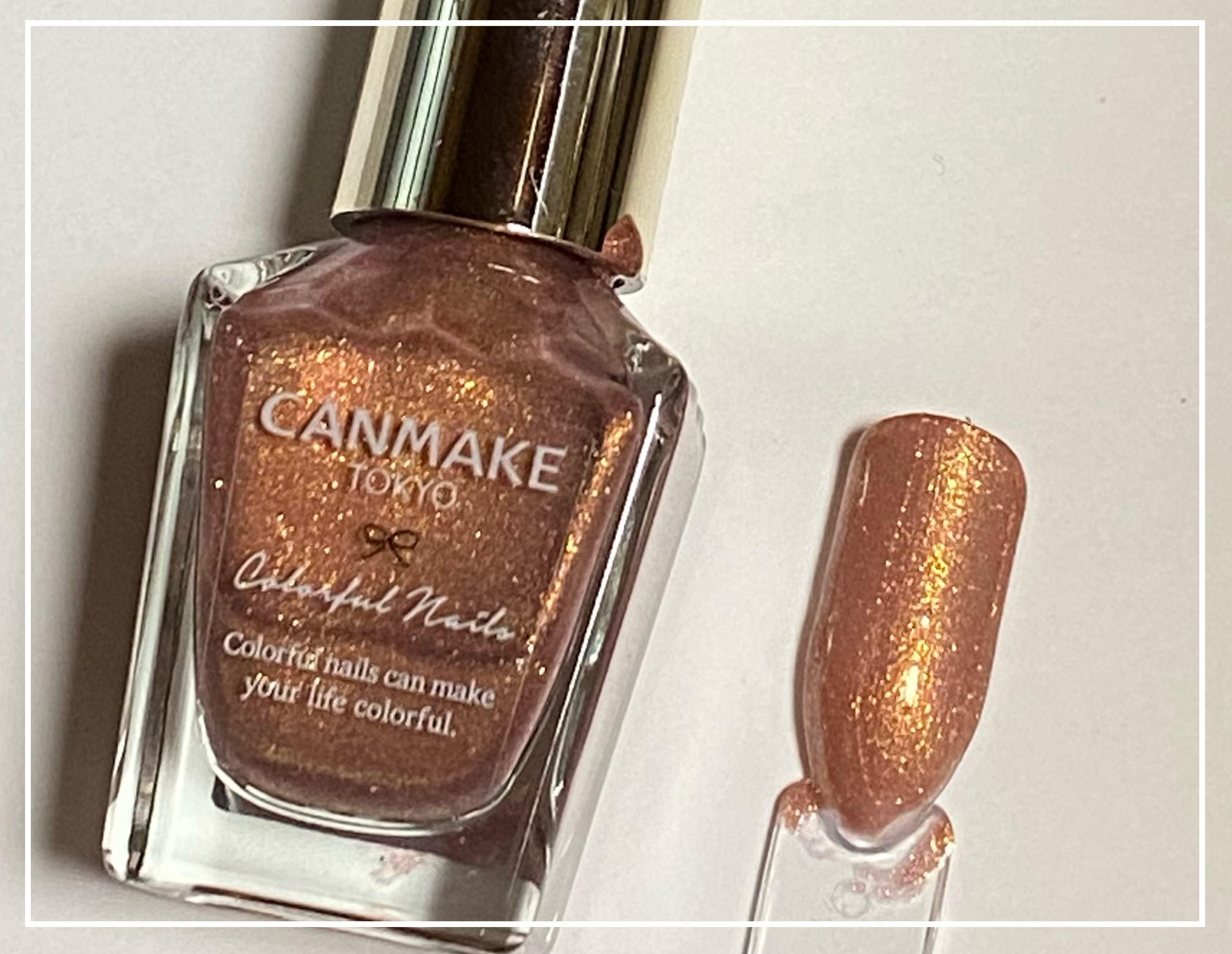 カラフルネイルズ N99 TGIF/キャンメイク/マニキュアを使ったクチコミ（2枚目）