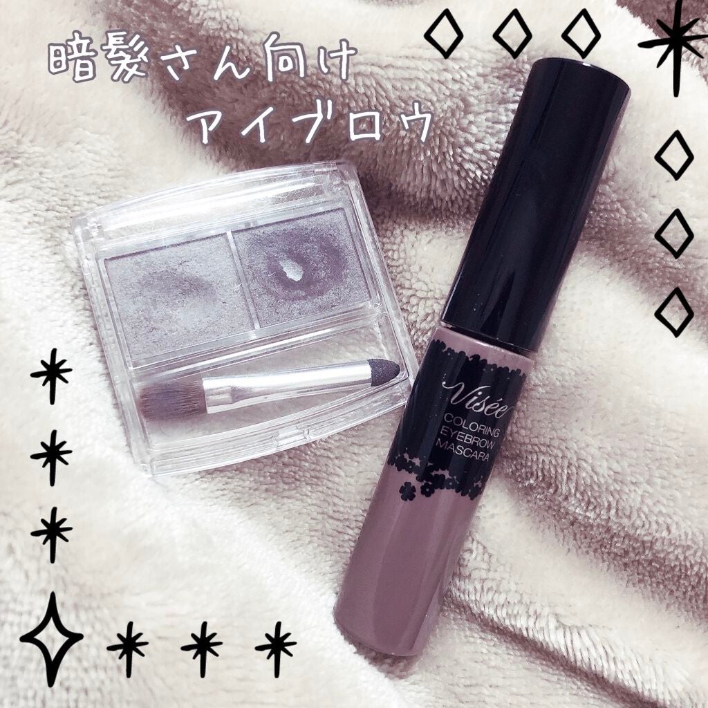 リシェ カラーリング アイブロウマスカラ/Visée/眉マスカラを使ったクチコミ(1枚目)