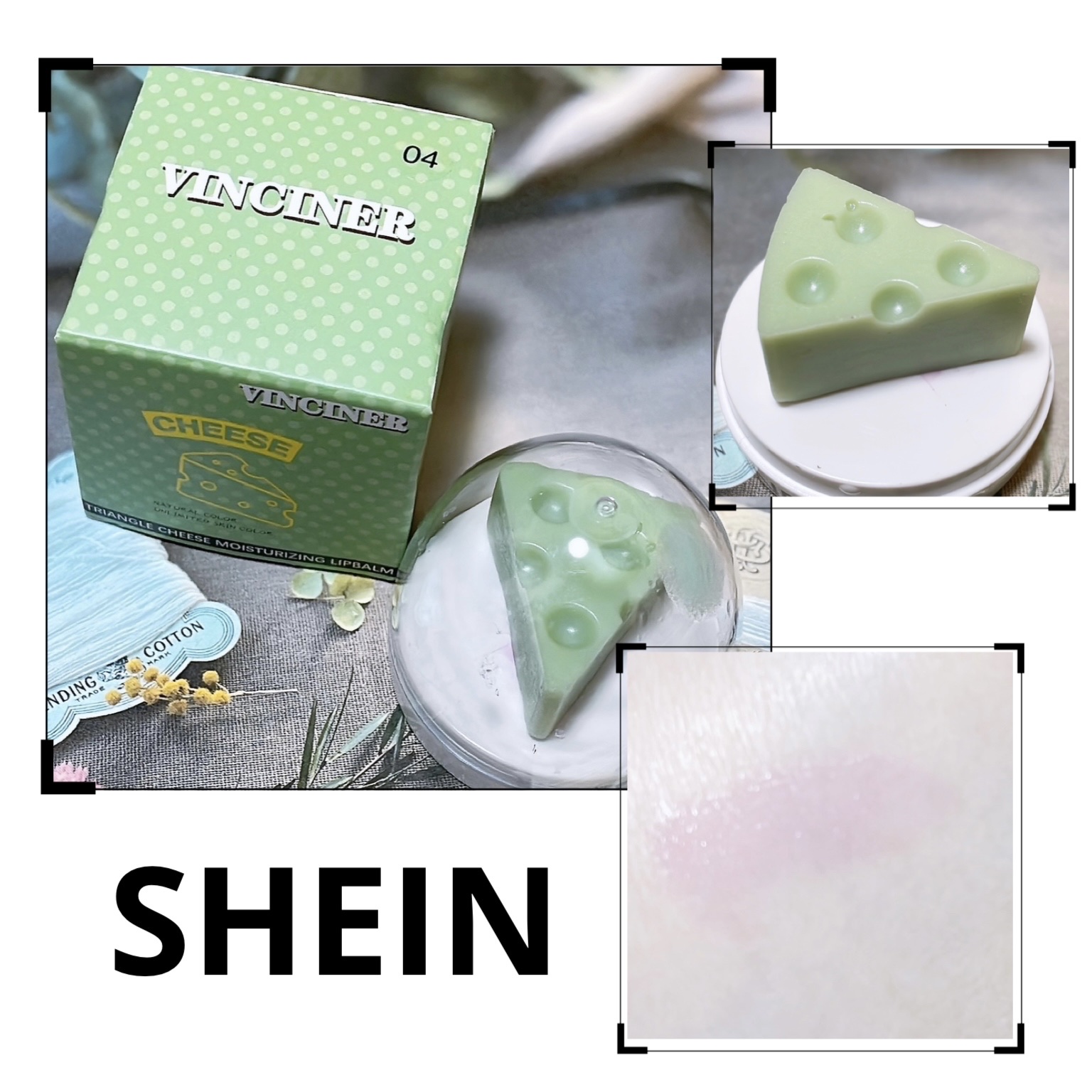 ココアヤムリップバーム/SHEGLAM/リップバームを使ったクチコミ（1枚目）