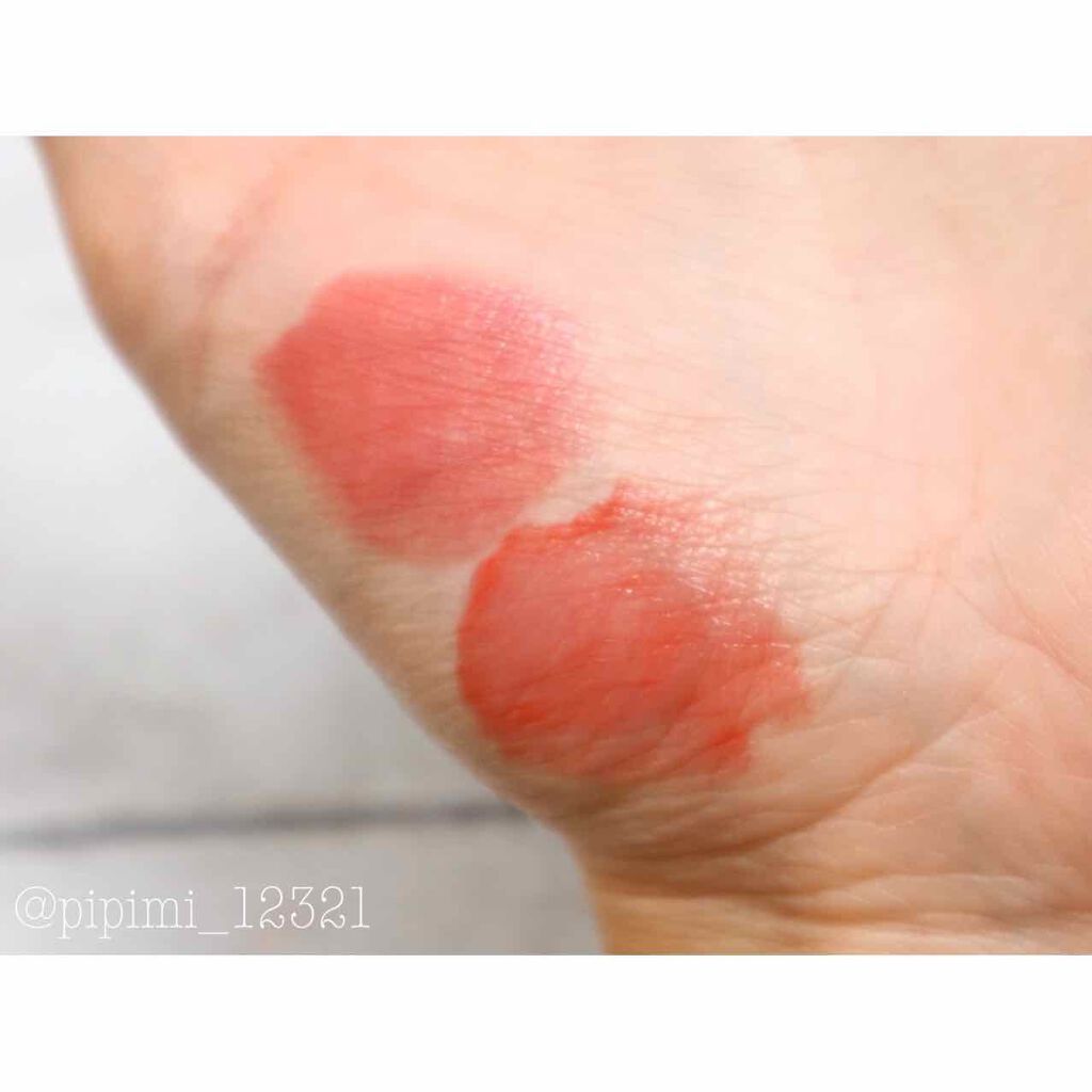 ジューシーラスティングティント/rom&nd/リップティントを使ったクチコミ（2枚目）