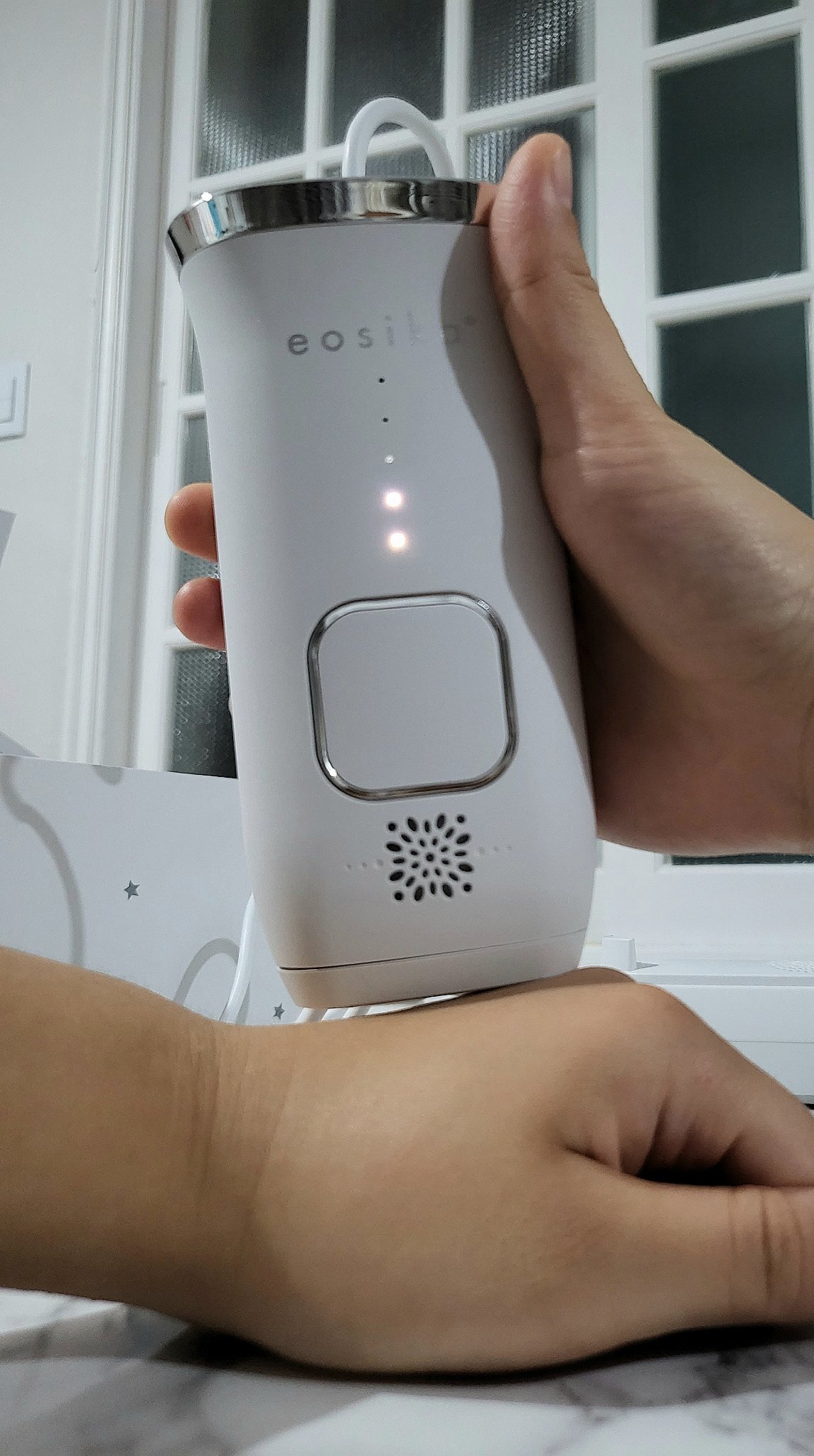 SIPL-1000C 家庭用光美容器/eosika/家庭用脱毛器を使ったクチコミ（3枚目）