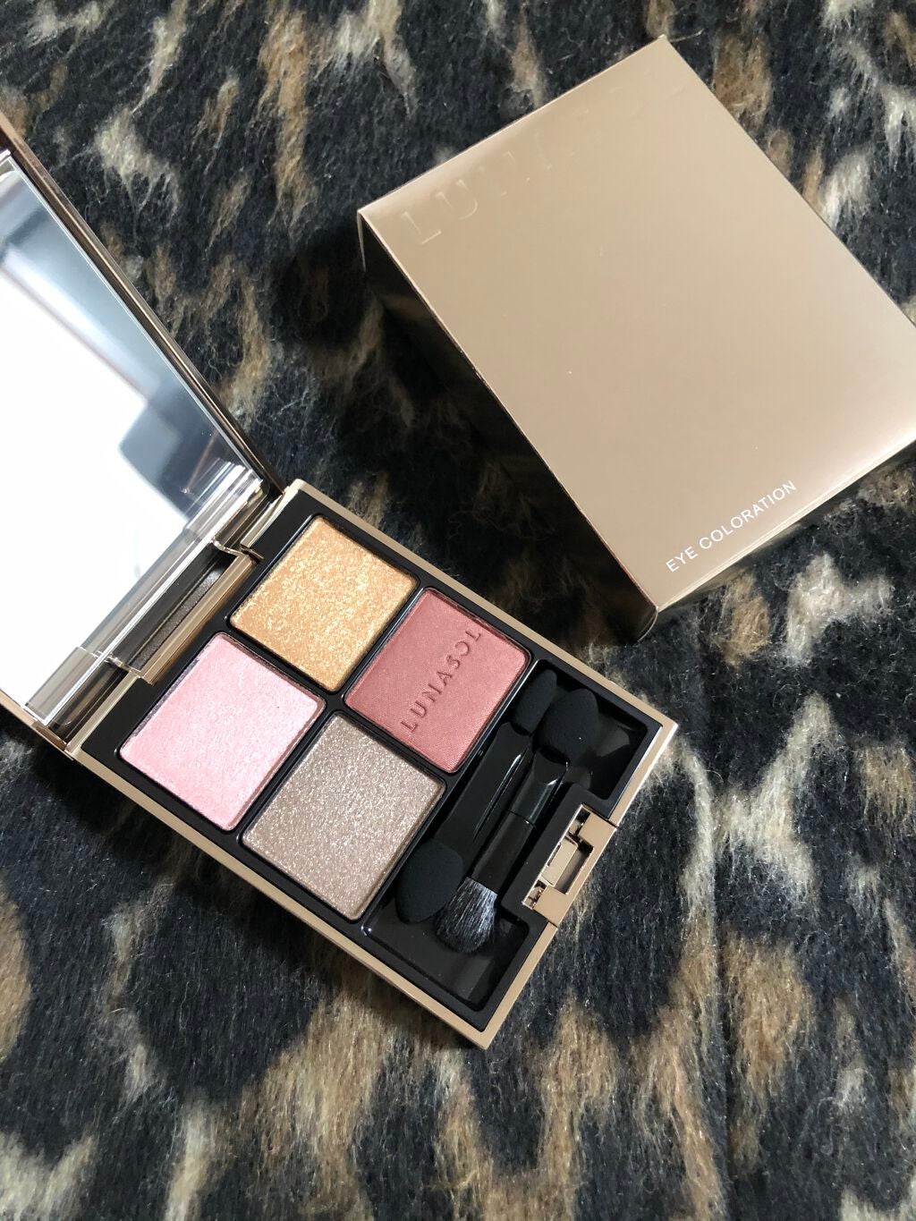 アイカラーレーション/LUNASOL/アイシャドウパレットを使ったクチコミ(1枚目)