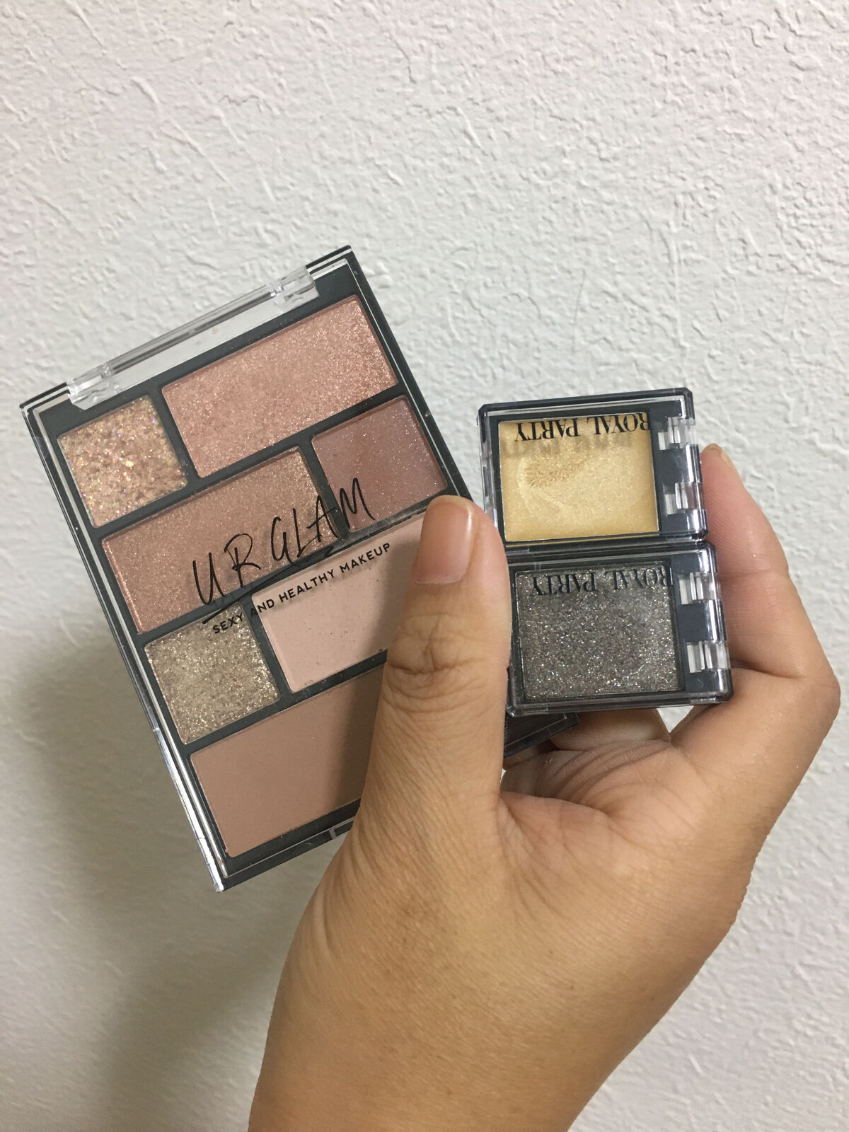 ロイヤルパーティー カスタムアイシャドウ ２Ｐ/DAISO/ジェル・クリームアイシャドウを使ったクチコミ（1枚目）