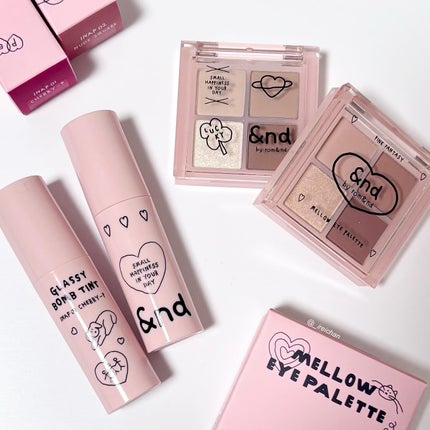 アンドバイロムアンド メロウアイパレット/&nd by rom&nd/アイシャドウパレットを使ったクチコミ(1枚目)