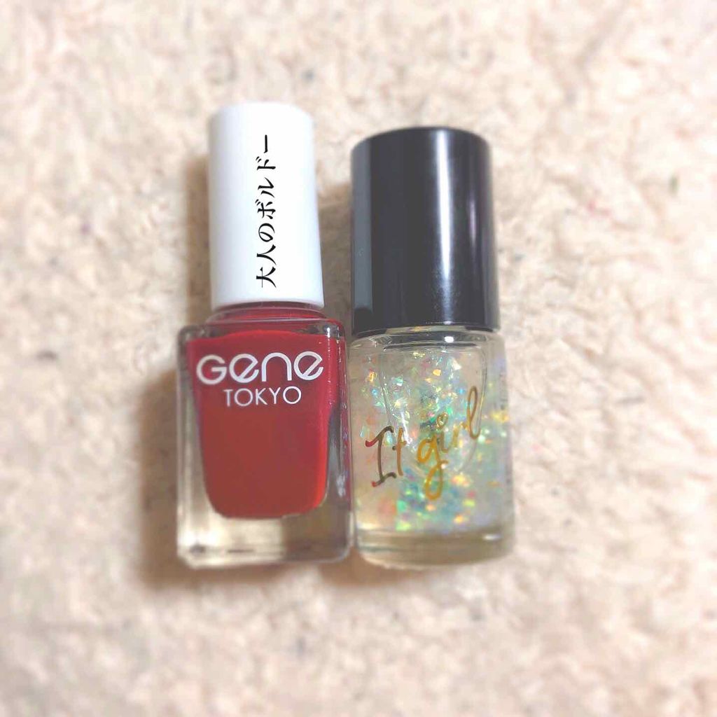 キキララ ネイル/DAISO/マニキュアを使ったクチコミ(2枚目)